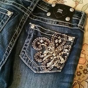 NBW Miss Me rhinestone jeans